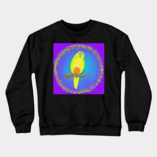 Orange Bellied Parrot Crewneck Sweatshirt